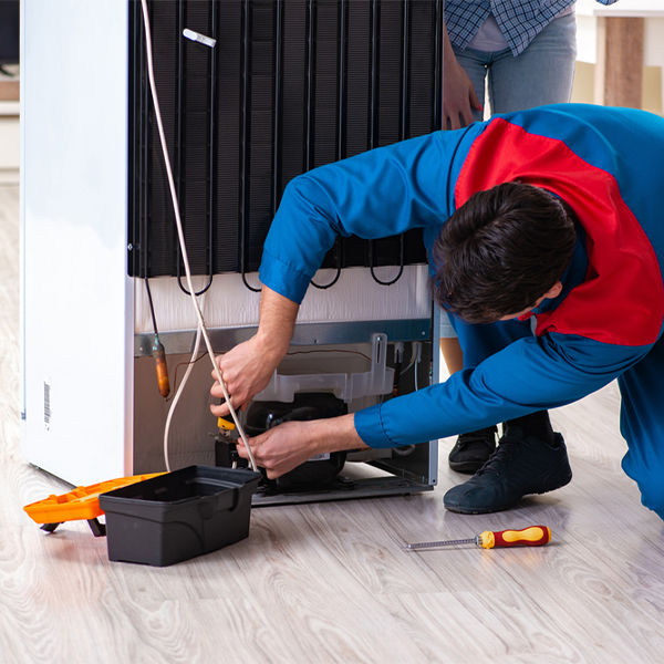 how much do you charge for refrigerator repair services in Rose